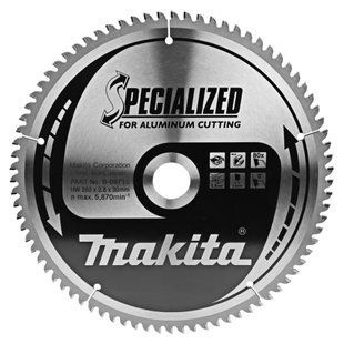 Диск пильний по алюмінію SPECIALIZED 260х30 мм 80Т Makita (B-09715) B-09715 фото
