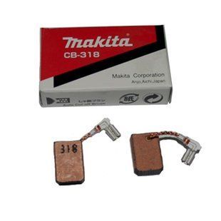 Угольные щетки MAKITA CB-318 с авто-выключением (GA5040C, 9562CH, 9562CR, 9562CVH, 9562CVR, 9565C/CV, 9565CLR, 9565CR, 9565CVL, 9565CVR, 9565PCV, 9566C/CV, 9566CR, 9566CVR, BO6040, GD0800C, GD0810C, PW5000CH, SG1250.) 191978-9 фото