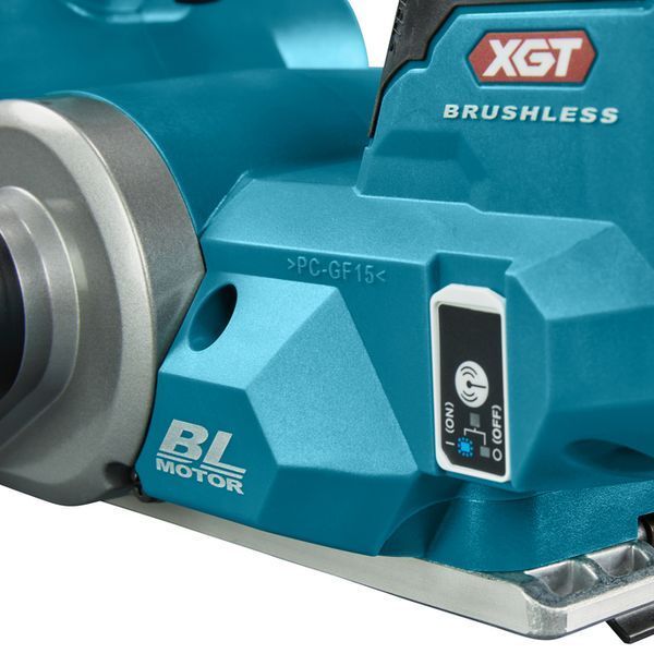Аккумуляторный рубанок Makita XGT 40 V MAX KP001GZ (без АКБ) KP001GZ фото