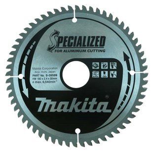 Диск пильний по алюмінію SPECIALIZED 160x30 мм 60T Makita (B-09569) B-09569 фото