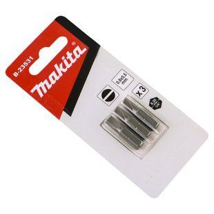 Біта SL0.8x5.5 Makita 25 мм 3 шт. B-23531 B-23531 фото